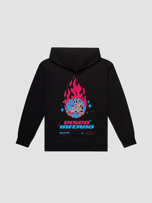 Disco Inferno Hoodie - Black